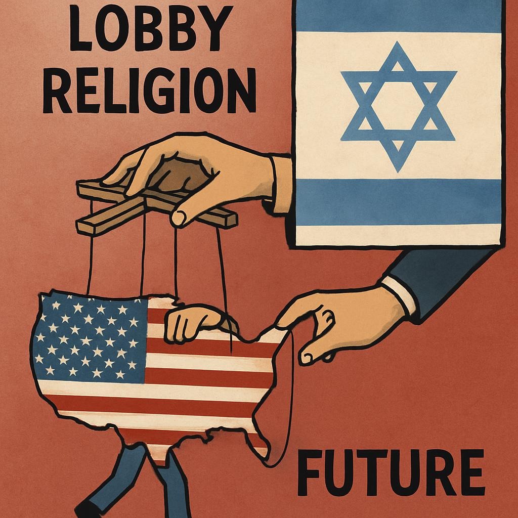 AI-generated image shows Israel's influence in the United States