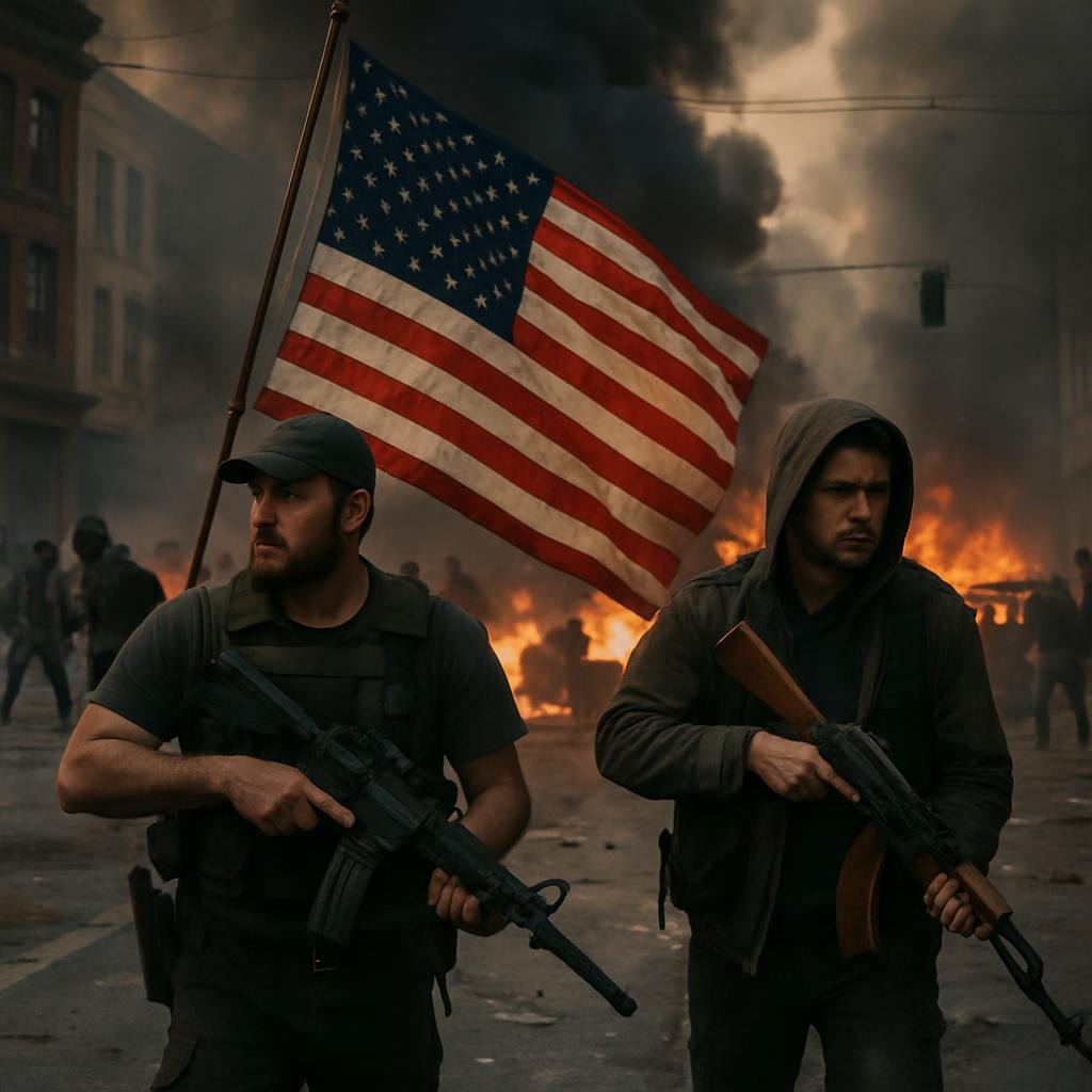 Is the United States heading towards civil war?