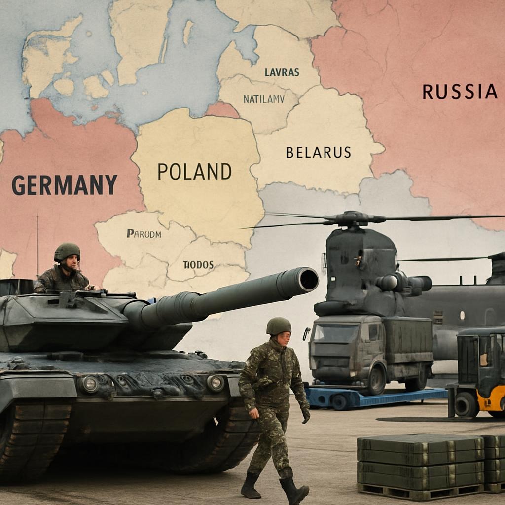 Germany’s Defense Overhaul: From OPLAN DEU to NATO’s Frontline Logistics Hub
Germany prepares for Russian threats with strategic planning, tech upgrades, and NATO coordination