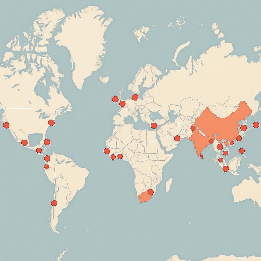 China's global ports