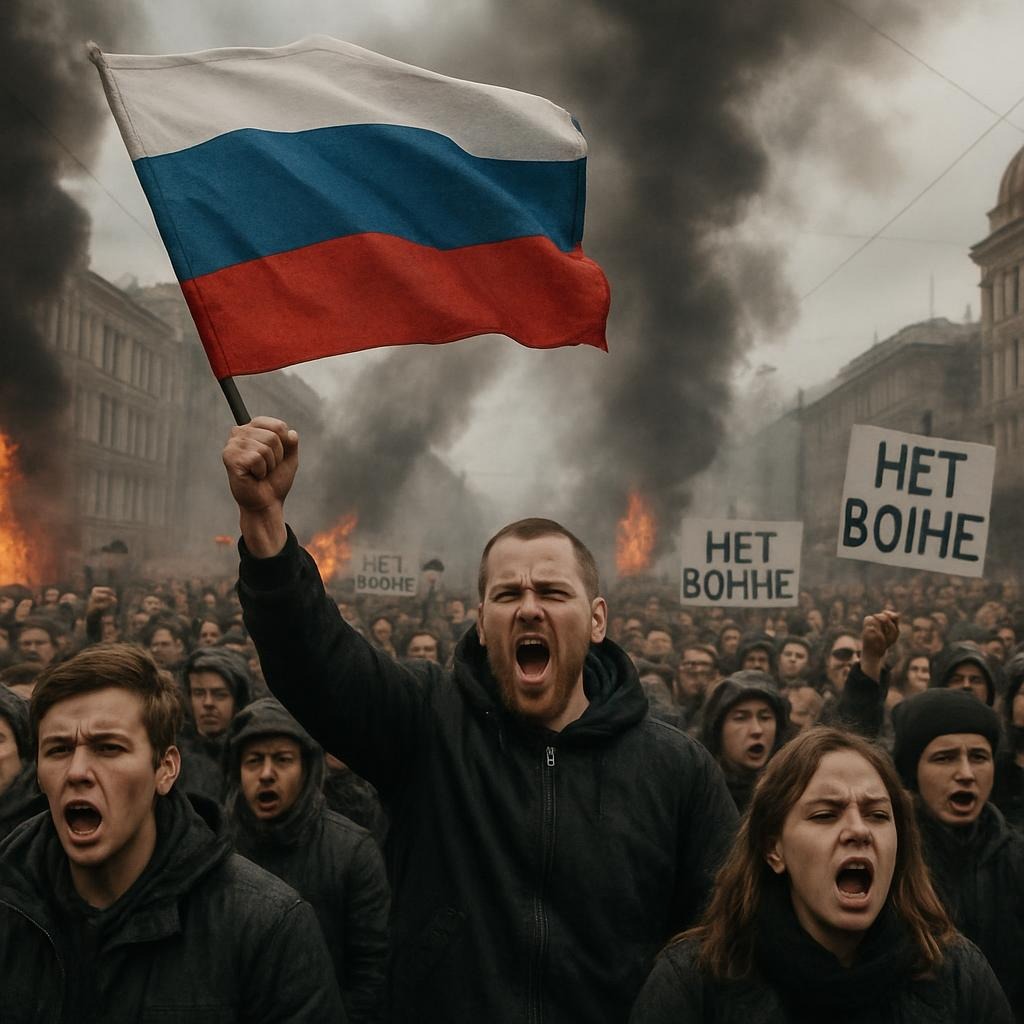 A popular revolution is coming to Russia due to the poor economic conditions and the ongoing war against Ukraine.