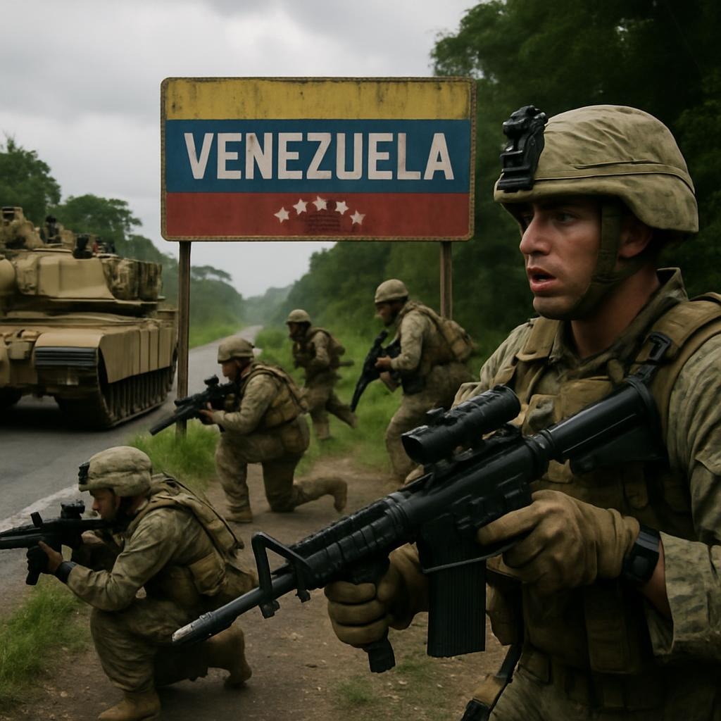 Imminent US ground invasion of Venezuela