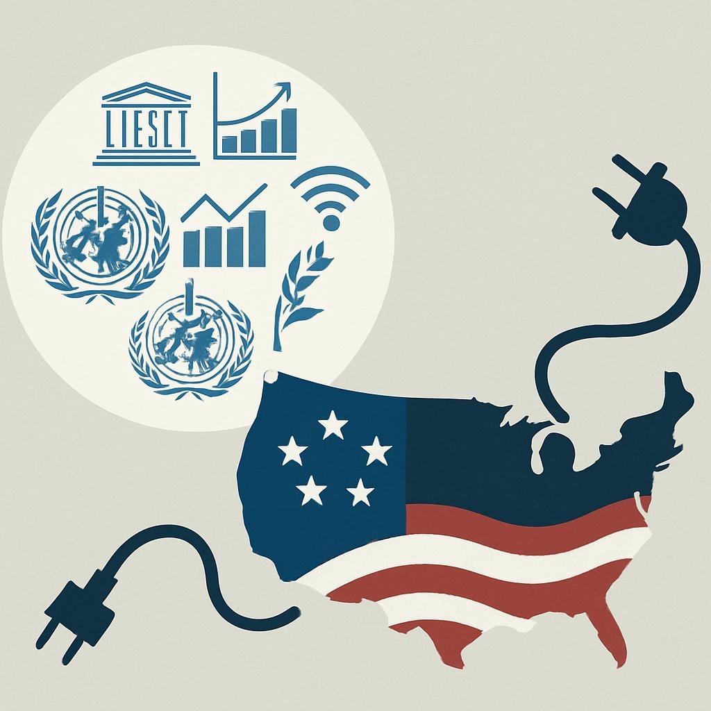 the United States' withdrawal from 66 international organizations