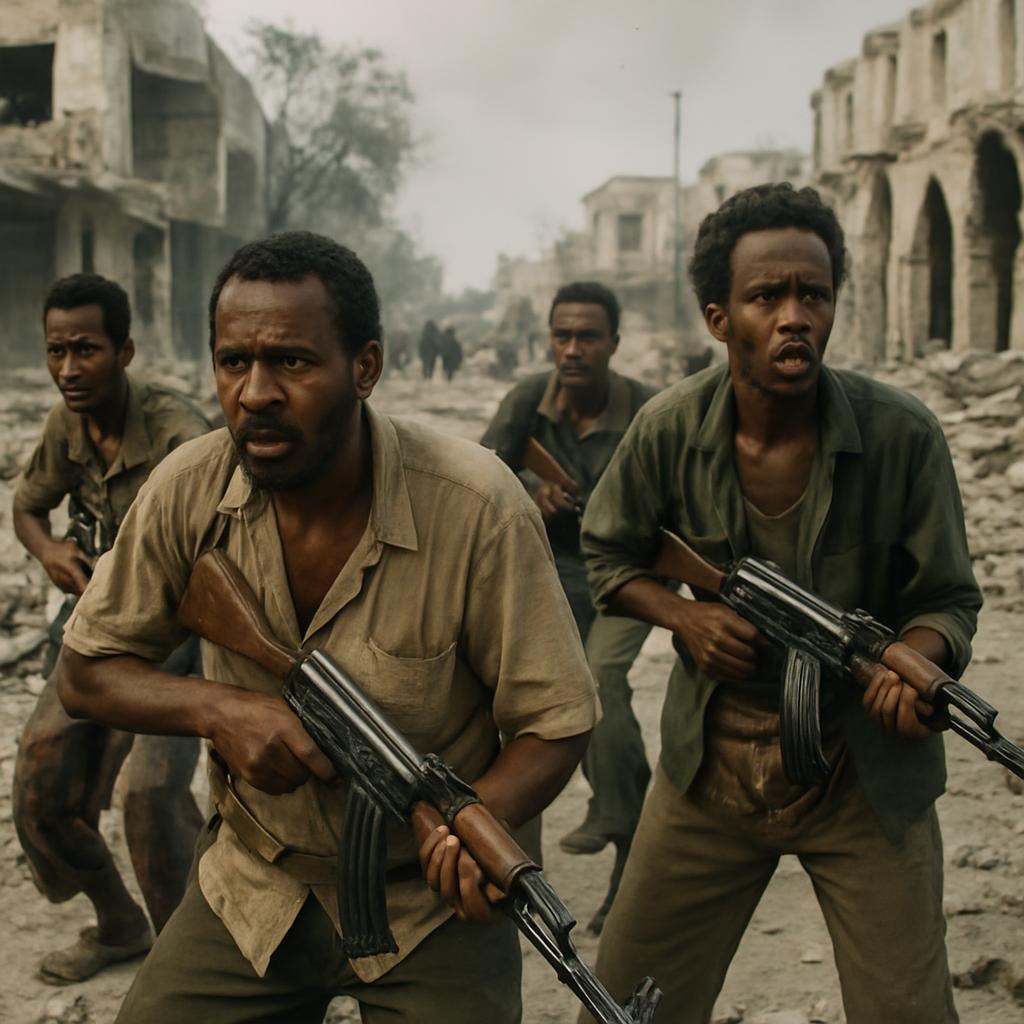 The Somali Civil War.